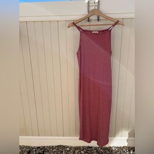 ANTHROPOLOGIE red and white striped dress by Silent + Noise